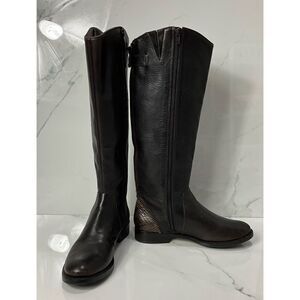 ARTURO CHIANG Falicity Tall Leather Riding Boots